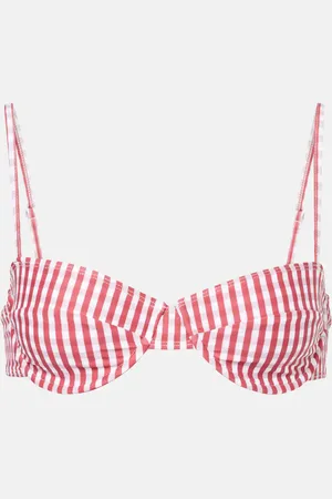 FAITHFULL THE BRAND Top bikini Farrah a quadretti