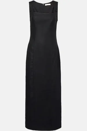 FAITHFULL THE BRAND Abito midi Felice in lino