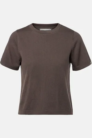 EXTREME CASHMERE T-shirt N°267 Tina in cotone e cashmere