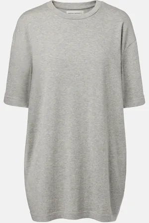 EXTREME CASHMERE T-shirt N°269 Rik in cotone e cashmere