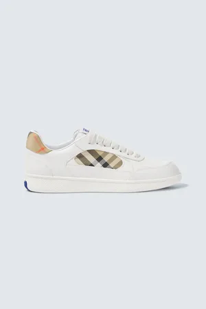 Burberry Sneakers EKD Check in pelle