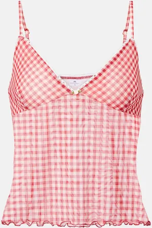 Bananhot Tank top Solay a quadretti