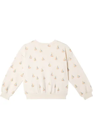 Rylee + Cru Felpa in pile di misto cotone con stampa