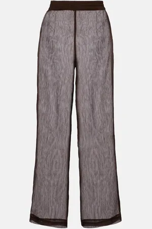 Jade Swim Pantaloni regular Mika a vita alta