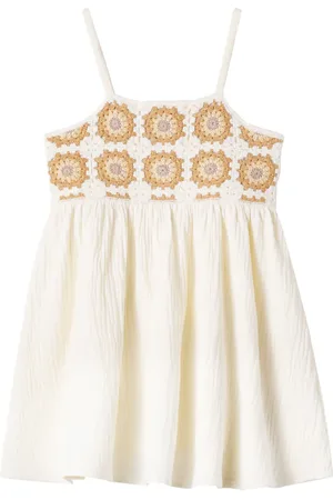 Rylee + Cru Abito in crochet di cotone