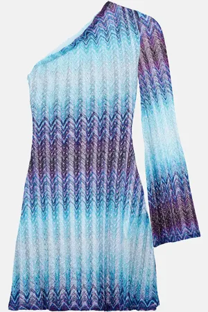 Missoni Copricostume monospalla con lamé