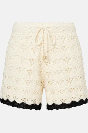 ZIMMERMANN Shorts Rhiannon in crochet di cotone