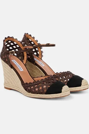 Aquazzura Espadrillas con zeppa Sunburst 120
