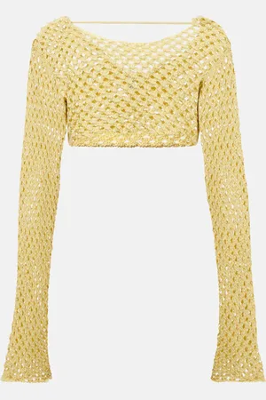 Bananhot Top cropped Magen in crochet