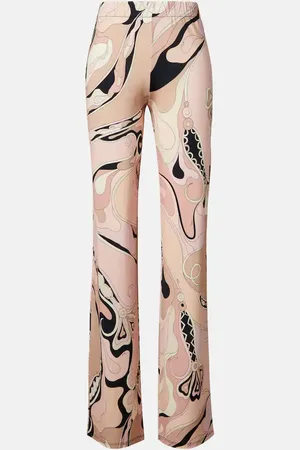 Puccini Pantaloni Orchidee in jersey