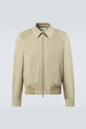 Burberry Giacca blouson in twill di cotone