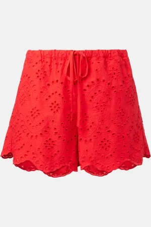 POUPETTE ST BARTH Shorts in cotone sangallo