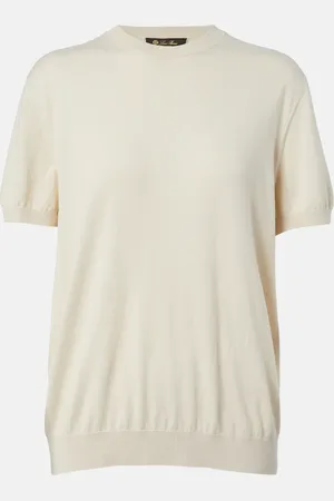 Loro Piana Top Ice Wish in maglia di cotone