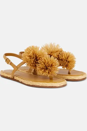 ULLA JOHNSON Sandali espadrillas in pelle