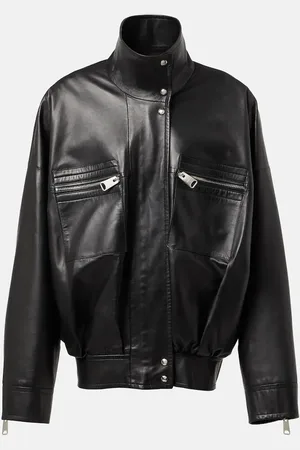 Khaite Bomber Ayman in pelle