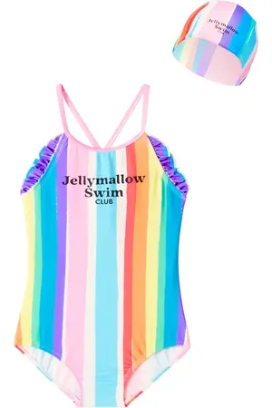Jelly Mallow Costume intero e cuffia Rainbow