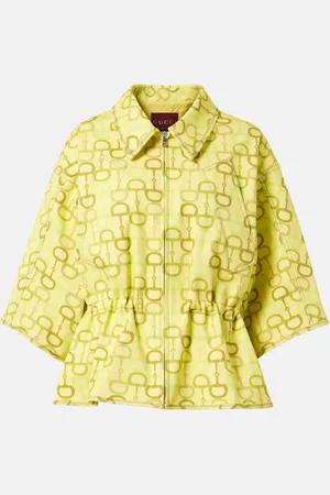 Gucci Giacca in cotone con stampa