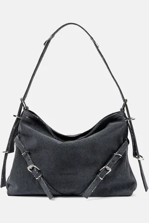 Givenchy Borsa a spalla Voyou Medium in denim