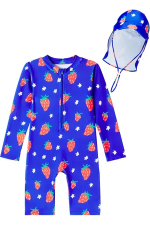 Jelly Mallow Costume intero e cuffia Strawberry