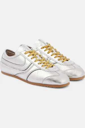 DRIES VAN NOTEN Sneakers in pelle metallizzata