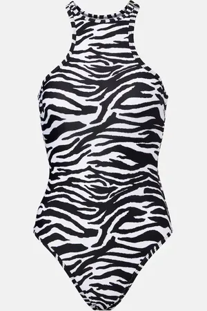 The Attico Costume intero con stampa zebrata