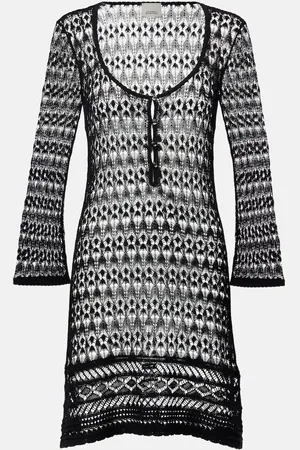 Isabel Marant Abito corto Pia in crochet