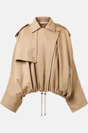 GABRIELA HEARST Trench Hunt in twill di cotone