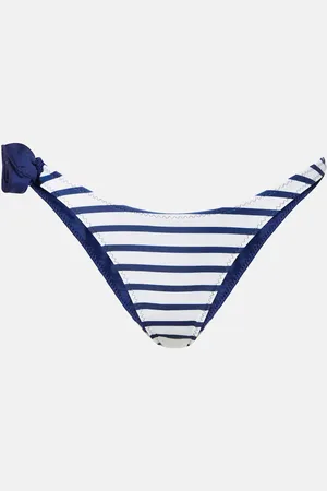 SAME Slip bikini Rose 90s con applicazione floreale