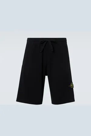 Stone Island Shorts in jersey di cotone