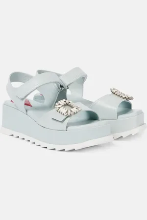 Roger Vivier Sandali in pelle con plateau