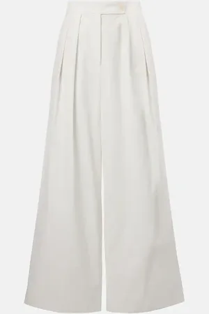 DRIES VAN NOTEN Pantaloni a gamba larga