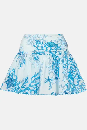 POUPETTE ST BARTH Minigonna Colleen in cotone con stampa