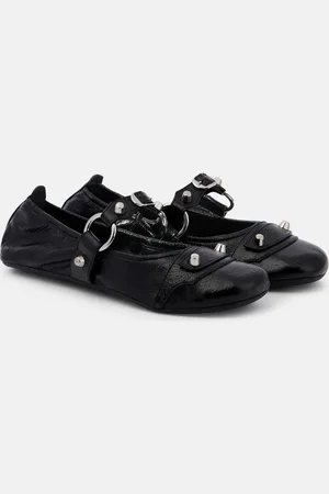 Balenciaga Ballerine Mary Jane Le City in pelle