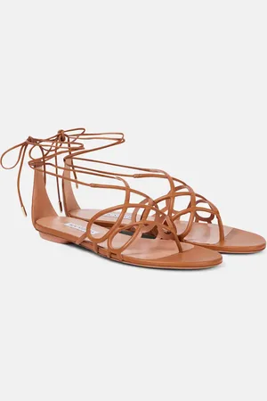 Aquazzura Sandali Infinito in pelle
