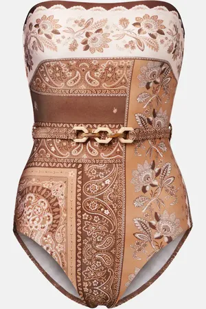ZIMMERMANN Costume intero Lucky con stampa