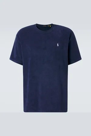 Ralph Lauren T-shirt in spugna di misto cotone