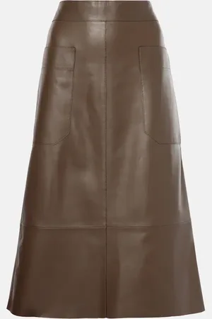 Joseph Gonna midi Blomfield in pelle