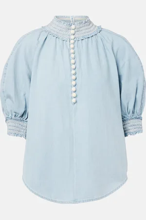 ZIMMERMANN Blusa di jeans Ascension