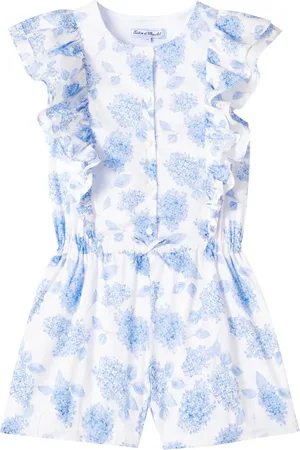Tartine Et Chocolat Jumpsuit corta in cotone con stampa