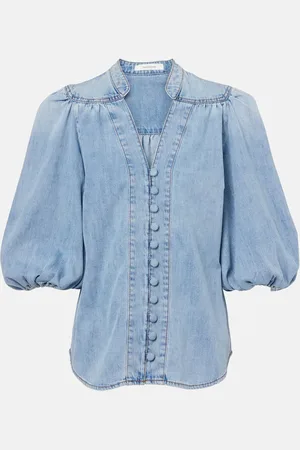 ZIMMERMANN Blusa di jeans Lucky