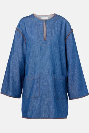 ZIMMERMANN Abito corto di jeans Ascension