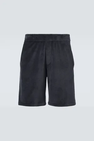 Loro Piana Bermuda Murano in velour di cotone e seta