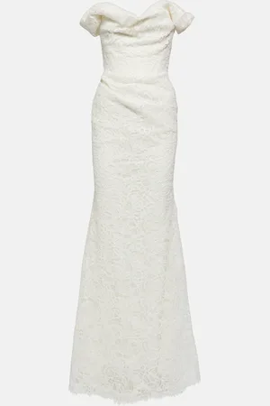 Vivienne Westwood Bridal - Abito lungo Nova Cora in pizzo