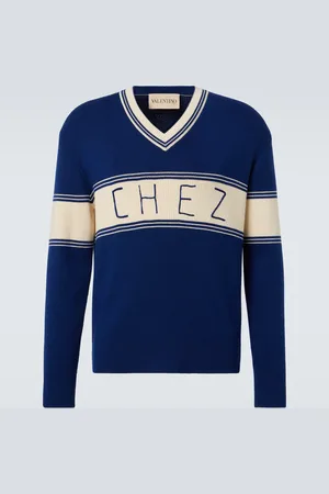 VALENTINO Pullover Chez in lana e cotone