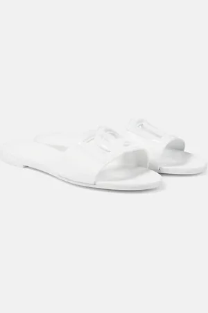 Dolce & Gabbana Sandali DG in gomma con cut-out