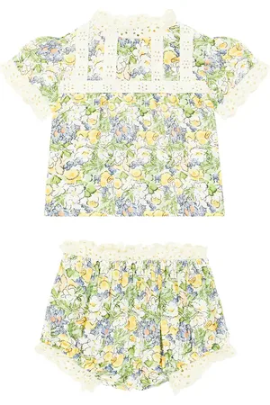 The New Society Baby - Top e culottes Beverly in lino