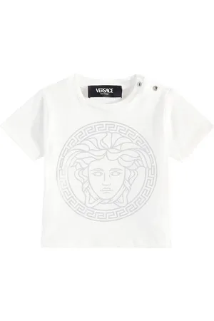 VERSACE Baby - T-shirt Medusa in jersey di cotone