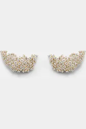 Ananya Orecchini Scatter in 18kt con diamanti