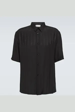 Saint Laurent Camicia Cassandre in seta