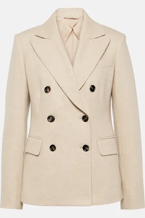 Max Mara Blazer Calata in cashmere e lana